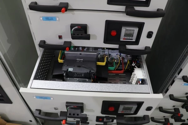 GCK C-profile switchgear frame assembly in Lugao factory