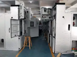 GCK low voltage switchgear busbar installation